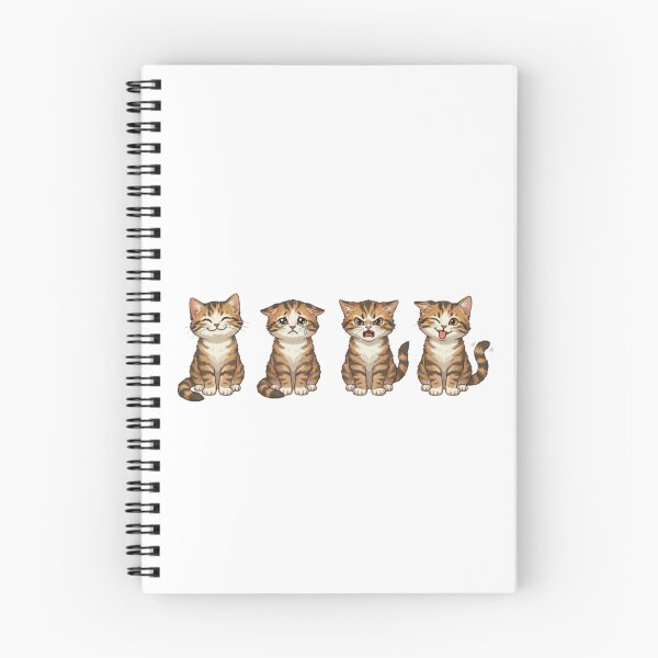 Item preview, Cute Kitten Emotions and Facial Expressions Set designed and sold by Artgirldhanya.