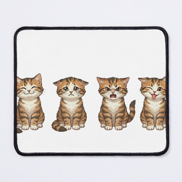 Item preview, Cute Kitten Emotions and Facial Expressions Set designed and sold by Artgirldhanya.