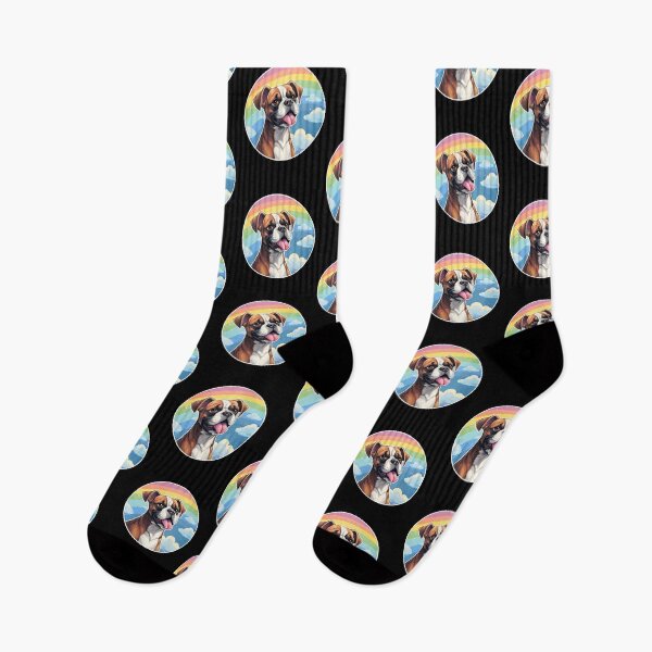 Item preview, Funny Boxer Colorful Rainbow Cute Mom Dad Kids designed and sold by rafaeltto.