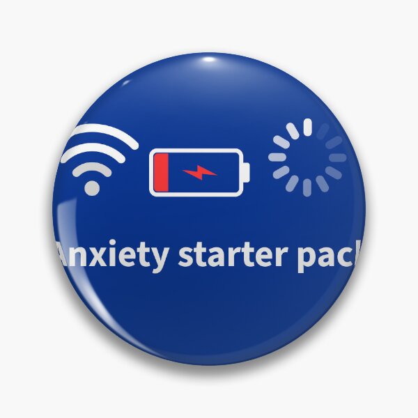 Item preview, Anxiety Starter pack designed and sold by Wear your geek.