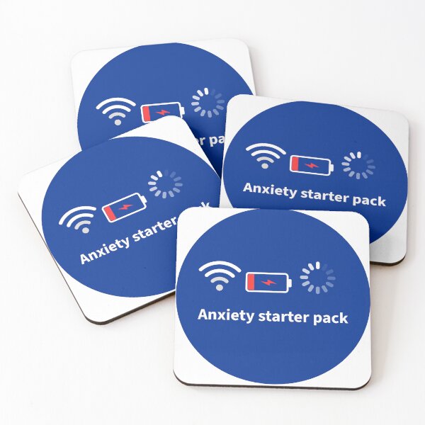 Item preview, Anxiety Starter pack designed and sold by Wear your geek.