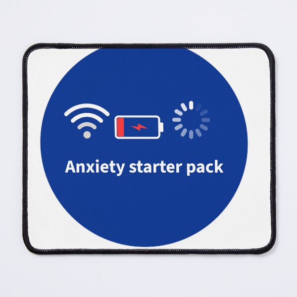 Item preview, Anxiety Starter pack designed and sold by Wear your geek.