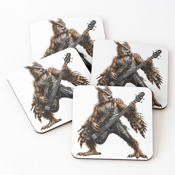 Item preview, Funny Owl Bass Player Gifts For Musicians designed and sold by Bisonia.