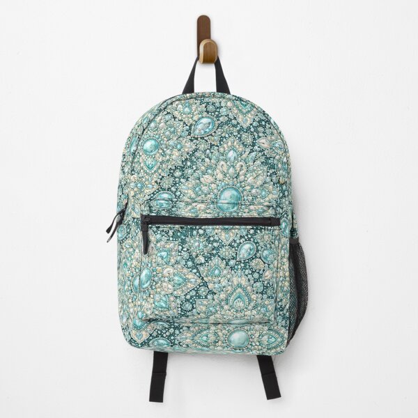 Item preview, Gemstone light blue Mandala Pattern Series  designed and sold by Dreamweaver Mandalas.