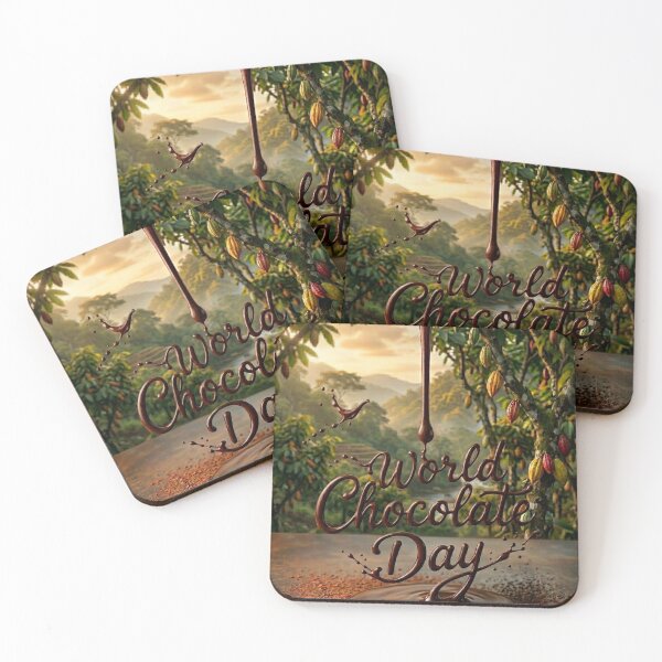 Item preview, World Chocolate Day  designed and sold by Wiley Doreen.