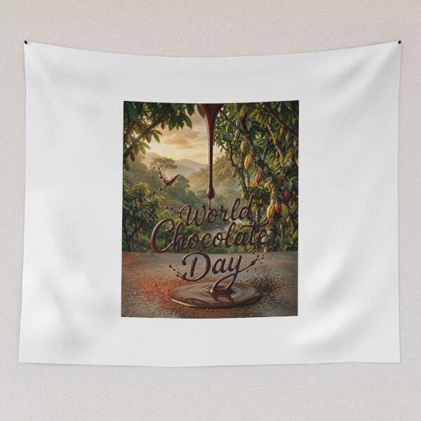 Item preview, World Chocolate Day  designed and sold by Wiley Doreen.
