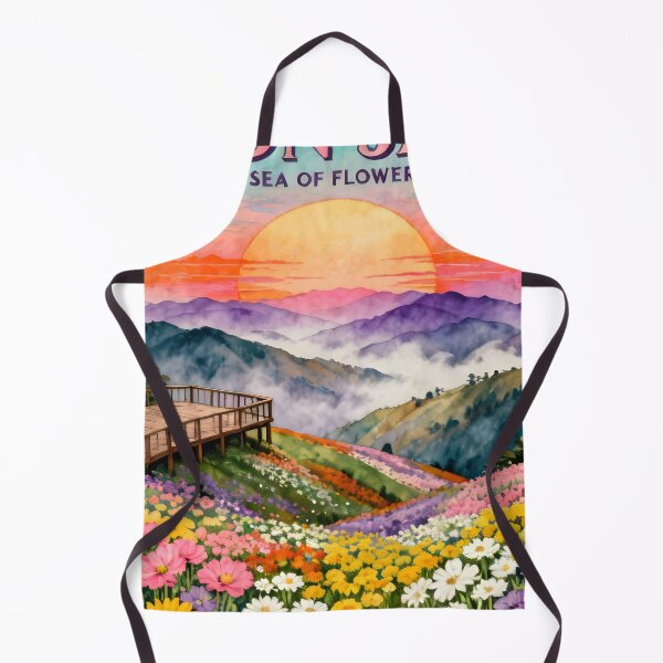 Aperçu de l'œuvre MON JAM Mer de fleurs créée et vendue par Spirit of Siam.