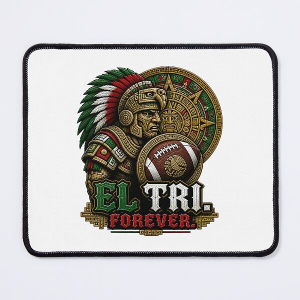 Item preview, El Tri Forever — Aztec Warrior Mexico World Cup 2026 Football designed and sold by The96Minutes.