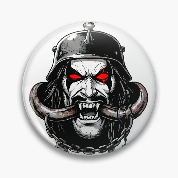 Item preview, Loböhead – The Main Man Heavy Metal Tribute (White Tee) designed and sold by BravenBold.