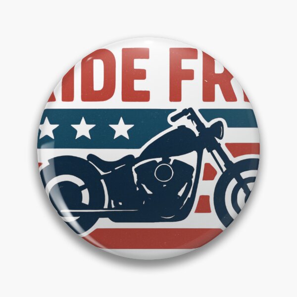 Item preview, Ride Free Vintage Biker  designed and sold by CREATIVO STUDIO.