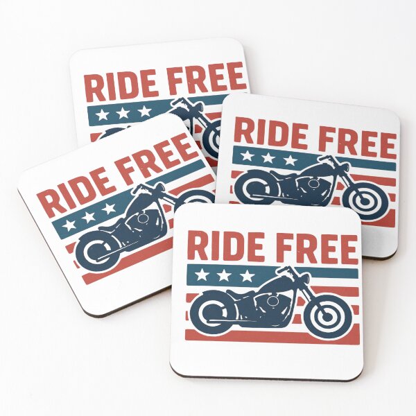 Item preview, Ride Free Vintage Biker  designed and sold by CREATIVO STUDIO.