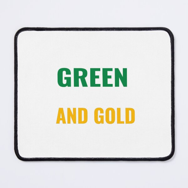 Item preview, Green and Gold Shirt – Australia Soccer Fan Tee | Uncle Jichuan designed and sold by Uncle-Jichuan.
