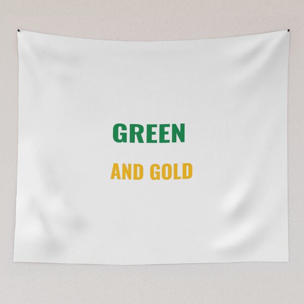 Item preview, Green and Gold Shirt – Australia Soccer Fan Tee | Uncle Jichuan designed and sold by Uncle-Jichuan.