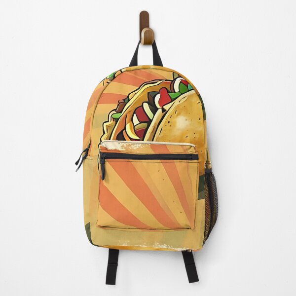 Item preview, Taco Time: Vintage WPA Travel Poster Loaded Taco designed and sold by Mercella-Inc.