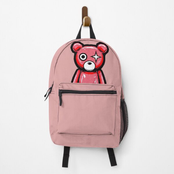 Item preview, Kawaii Bear Pink Graffiti Vinyl Toy Streetwear Drip Art designed and sold by AstronautMerch.
