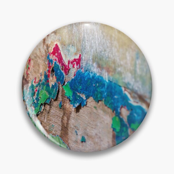 Item preview, Peeling Paint And Weathered Wood Texture With Colorful Flaking Layers And Rustic Abstract Surface designed and sold by Nmallia.