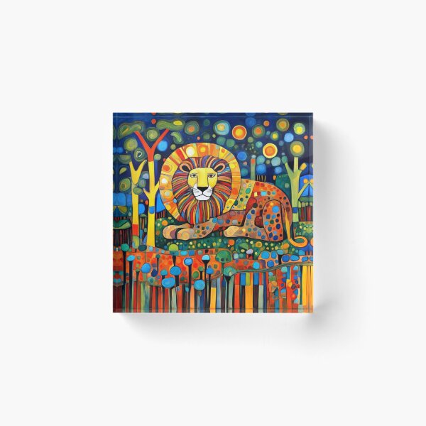 Item preview, The Psychedelic Lion designed and sold by George Hutton Hunter.