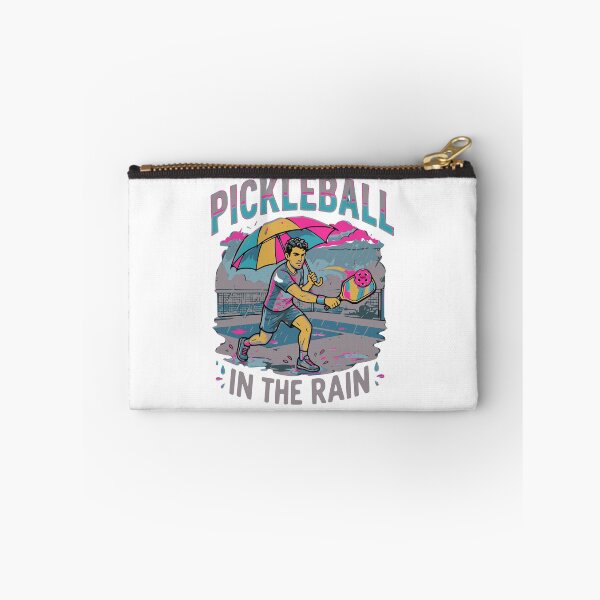 Item preview, Pickleball In The Rain | Dedicated Player Colorful Graphic Design designed and sold by Jen.Lou.