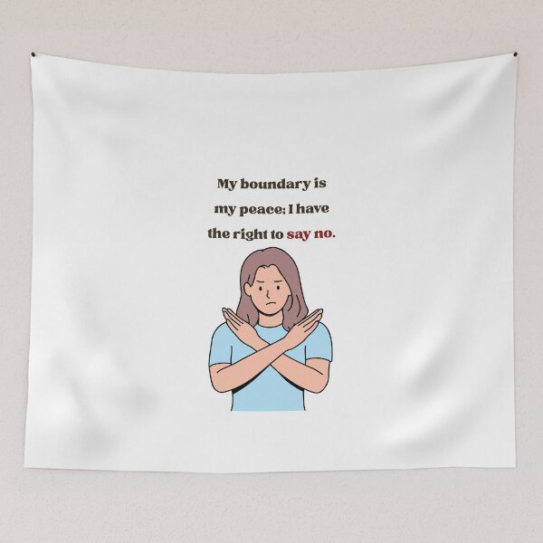 Item preview, My Boundary Is My Peace I Have The Right To Say No designed and sold by els-shop.