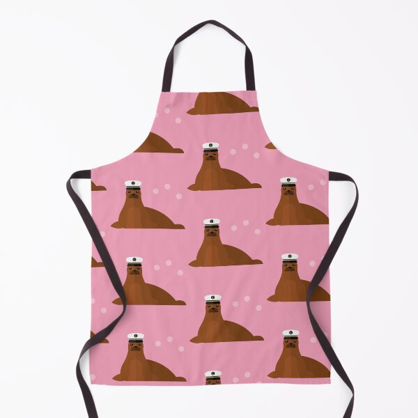 Item preview, Seals with sailor hat on pink designed and sold by reneesillus.