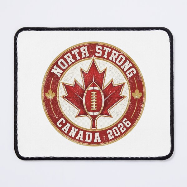 Item preview, North Strong — Canada Football Pride World Cup 2026 T-Shirt designed and sold by The96Minutes.