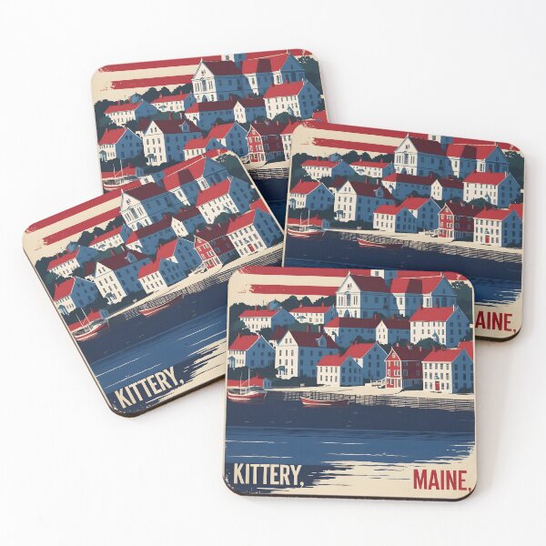 Item preview, Kittery Maine 1950s USA Vintage Travel Tourism designed and sold by TravelersGems.