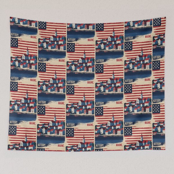Item preview, Kittery Maine 1950s USA Vintage Travel Tourism designed and sold by TravelersGems.