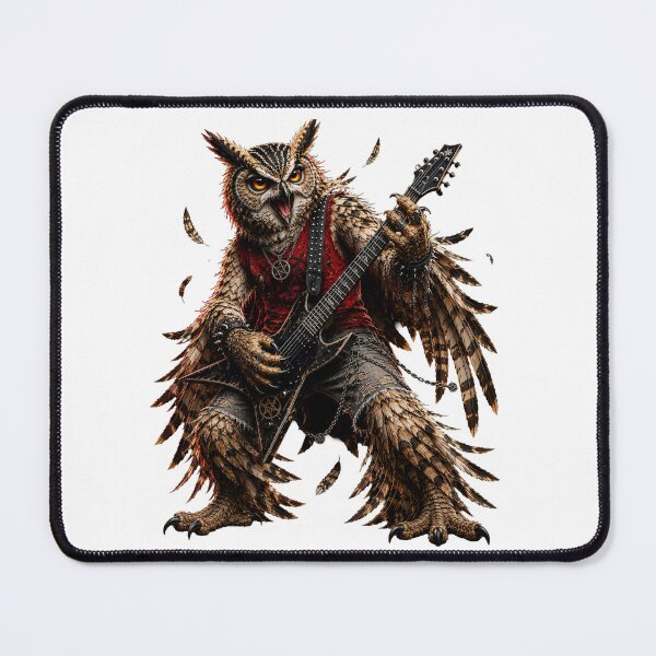 Item preview, Funny Owl Guitar Player Gifts For Musicians designed and sold by Bisonia.