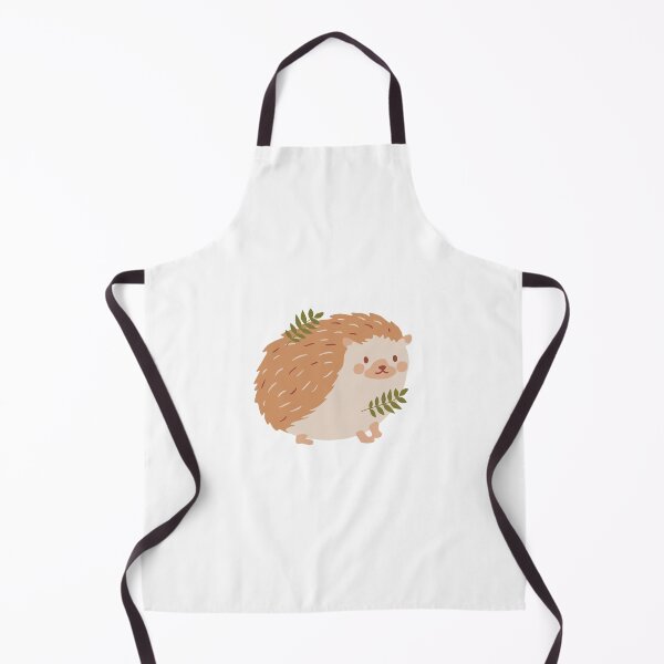 Item preview, Cute Hedgehog With Leaves Illustration designed and sold by DailyDoodlesBySumbul.