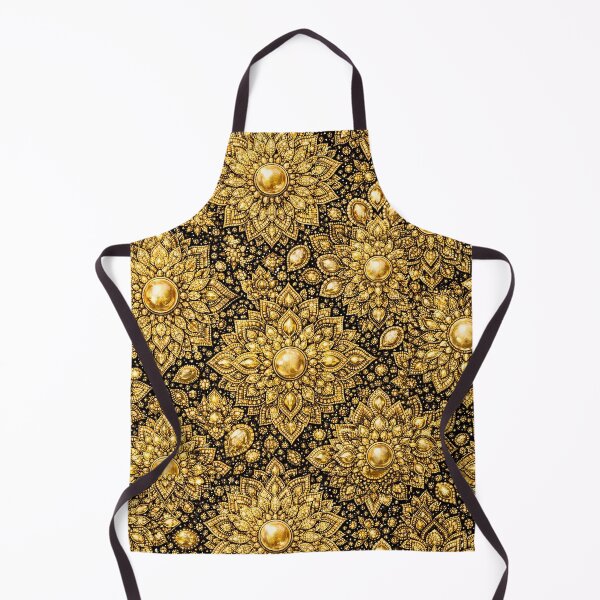 Item preview, gold Gemstone Mandala Pattern Series  designed and sold by ElexisND.