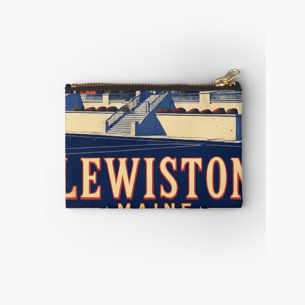 Item preview, Lewiston Maine 1950s USA Vintage Travel Tourism designed and sold by TravelersGems.