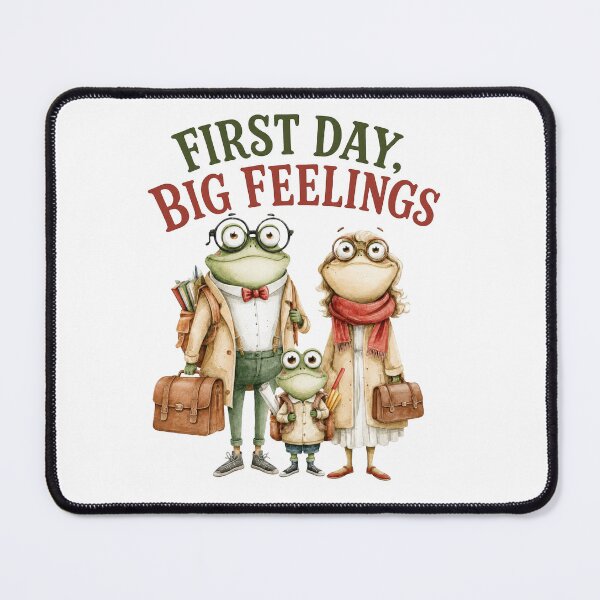 Item preview, Cute Frog Family First Day of School Back to School Design designed and sold by VikArt7.