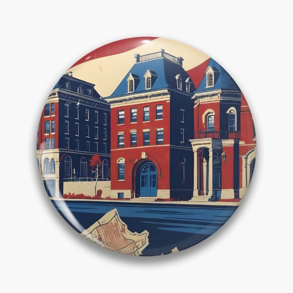 Item preview, Auburn Maine 1950s USA Vintage Travel Tourism designed and sold by TravelersGems.