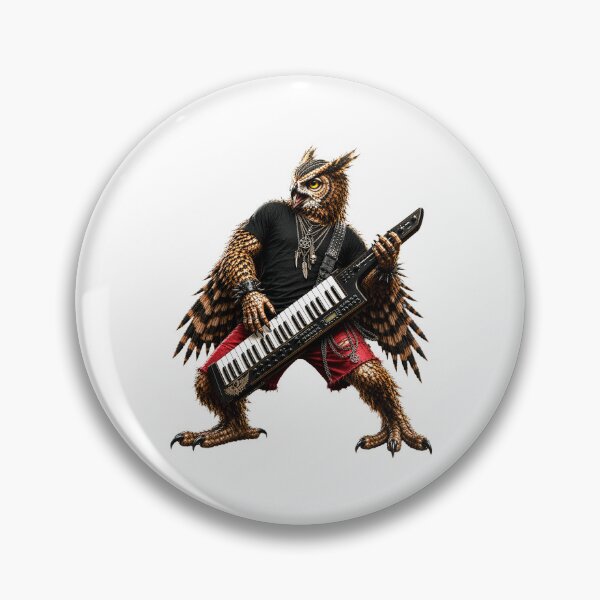 Item preview, Funny Owl Keyboard Player Gifts For Musicians designed and sold by Bisonia.