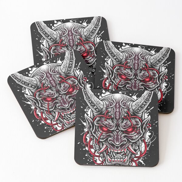Item preview, Cybernetic Samurai Demon - Dark Oni Mask designed and sold by DarkNeural.