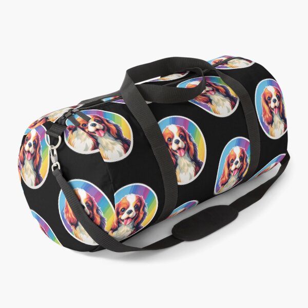 Item preview, Funny Cavalier King Charles Spaniel Colorful Rainbow Cute Mom Dad Kids designed and sold by rafaeltto.