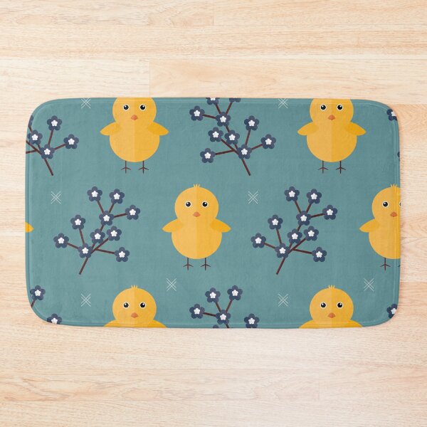 Item preview, Baby chickens on blue designed and sold by reneesillus.