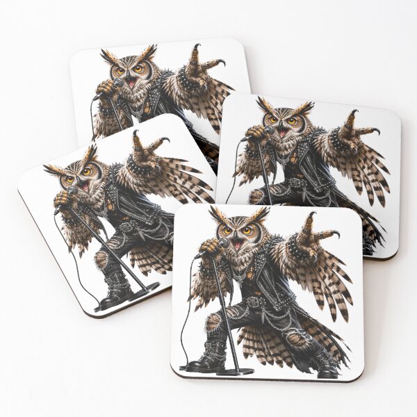 Item preview, Funny Owl Vocalist Gifts For Musicians designed and sold by Bisonia.