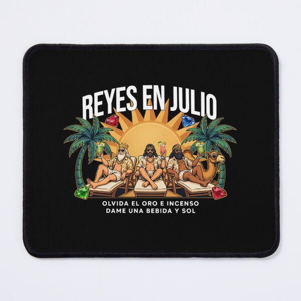Item preview, Reyes En Julio – Three Kings Christmas in July Funny Spanish Holiday Beach Shirt Epiphany V1 designed and sold by DarylWelsh2024.