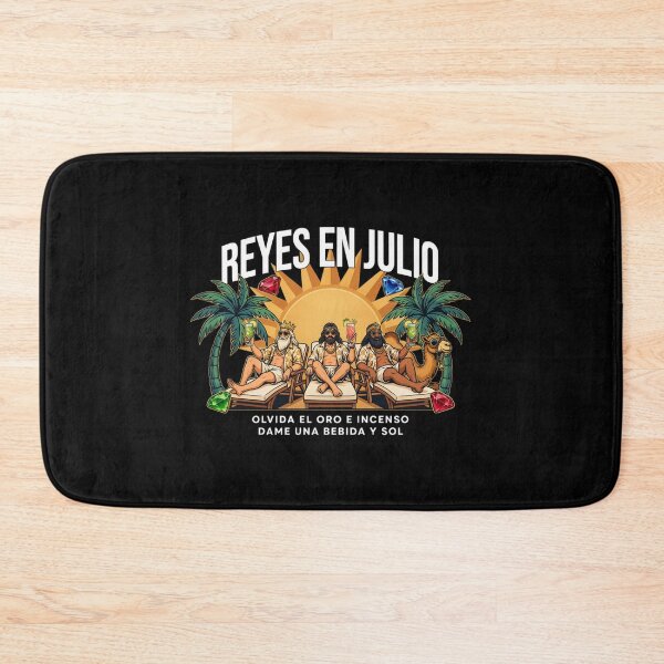 Item preview, Reyes En Julio – Three Kings Christmas in July Funny Spanish Holiday Beach Shirt Epiphany V1 designed and sold by DarylWelsh2024.