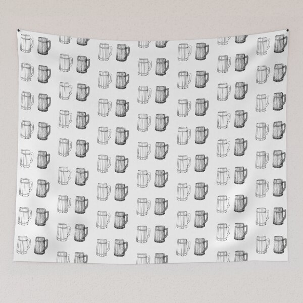 Item preview, Wooden stein beer sketch  designed and sold by midsketcher.