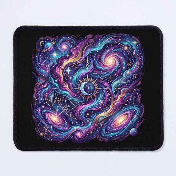 Item preview, Fantasy Geometry of the Galaxy designed and sold by The Quiet Canvas By Jacky.