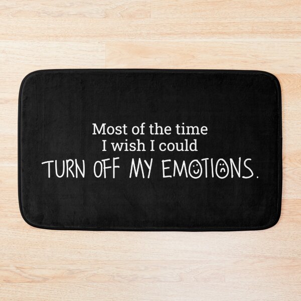 Item preview, Internal Monologue: Turn Off My Emotions designed and sold by dailycassim.