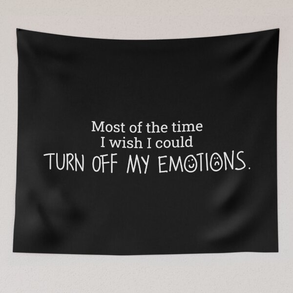 Item preview, Internal Monologue: Turn Off My Emotions designed and sold by dailycassim.