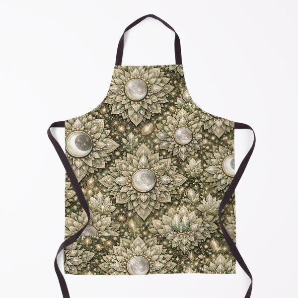 Item preview, Light gold Gemstone Mandala Pattern Series  designed and sold by ElexisND.