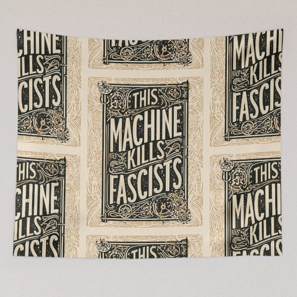 Item preview, This machine kills fascists designed and sold by MendaciousMina.