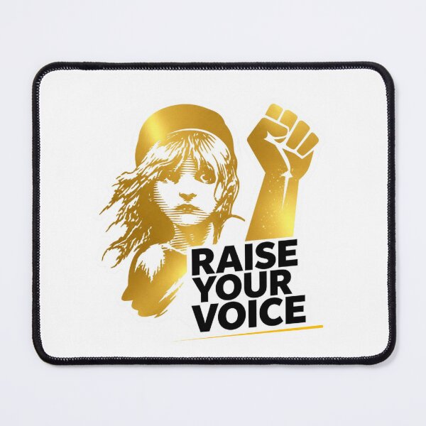 Item preview, Raise Your Voice Feminist Sticker – Women Empowerment Quote, Strong Female Activism Design designed and sold by Pandey14.