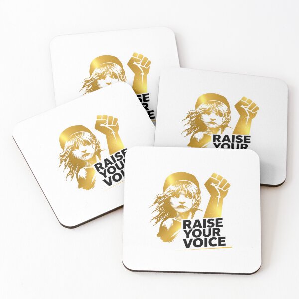 Item preview, Raise Your Voice Feminist Sticker – Women Empowerment Quote, Strong Female Activism Design designed and sold by Pandey14.