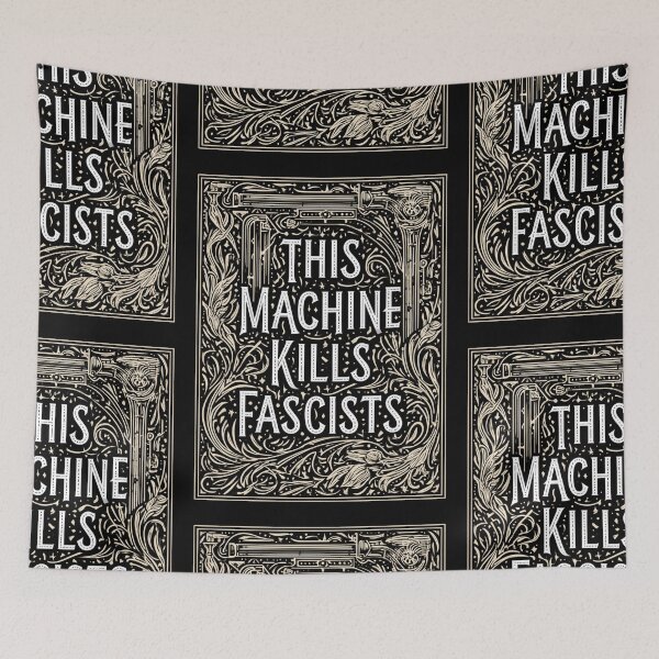 Item preview, This machine kills fascists designed and sold by MendaciousMina.