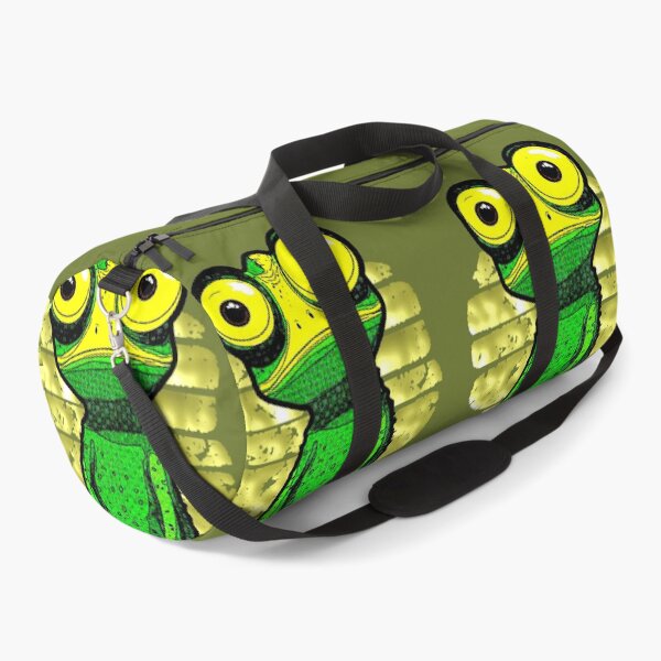 Item preview, Kawaii Chameleon with Big Yellow Eyes, Retro Comic Book Style, Green designed and sold by AstronautMerch.